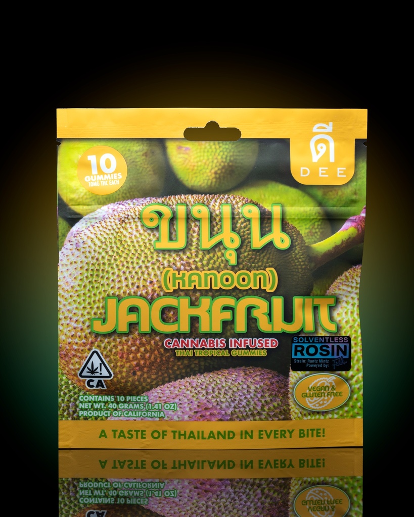 Dee - Gummies - 10mg 10pk - Jackfruit