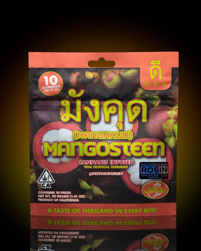 Dee - Gummies - 10mg 10pk - Mangosteen