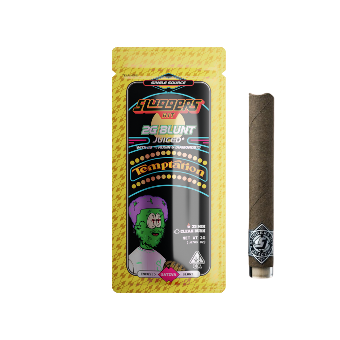 Sluggers - Infused Preroll - 2g - Blunt - Hybrid - Temptation