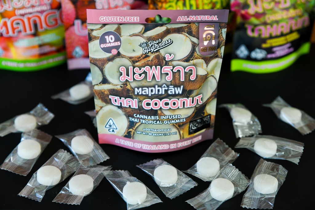 Dee - Gummies - 10mg 10pk - Thai Coconut