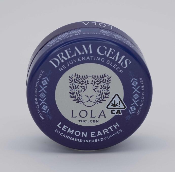 [ED00057] Lola - Gummies - 5mg THC 5mg CBN 20pk - Dreams