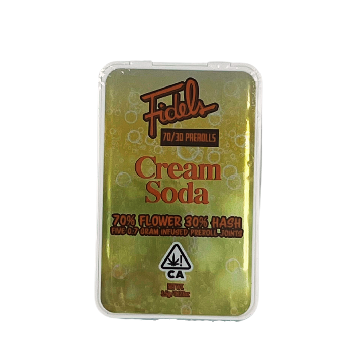 Fidels - Infused Preroll - 0.7g 5pk - 7030's - Cream Soda