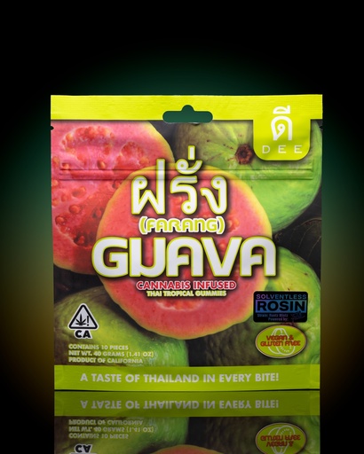 [ED00032] Dee - Gummies - 10mg 10pk - Guava
