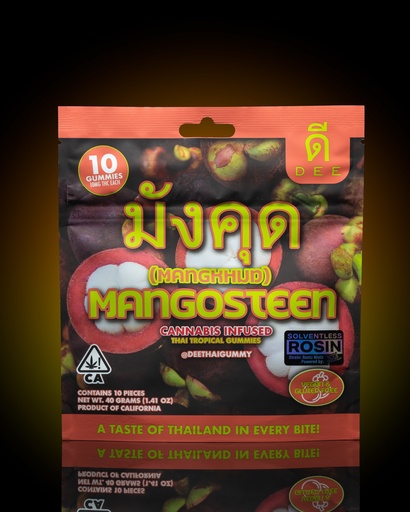 [ED00036] Dee - Gummies - 10mg 10pk - Mangosteen